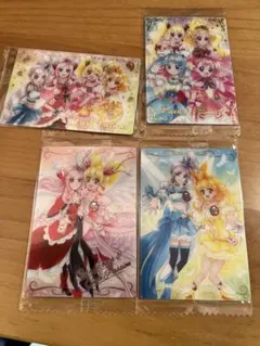 フレッシュプリキュア！ ウエハースカード 4枚セットプリキュアオールスターズ！
