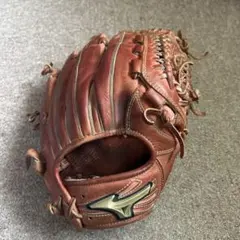 Mizuno Global Eltte軟式グローブ 赤のサムネイル