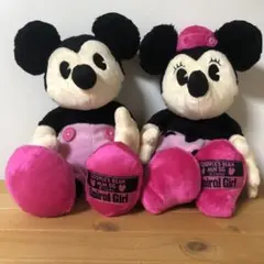 ディズニー　スパイラルガール　コラボ　ぬいぐるみ　レトロ