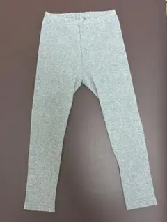 UNIQLO キッズ レギンス 110 グレー ポケット付き