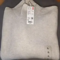 UNIQLO オフホワイト ニットセーター XL