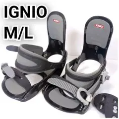 IGNIO イグニオ ビンディング バインディング M/L スノーボード スノボ