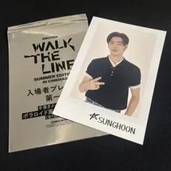 WALK THE LINE 映画　入場者プレゼント　ソンフン