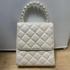 グレイル GRL 2wayキルティングパールハンドルショルダーバッグ