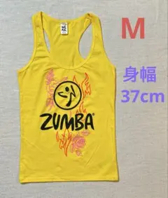 ZUMBA タンクトップ 黄色