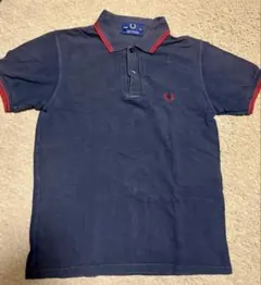 FRED PERRY M12 ポロシャツ ネイビー イギリス製のサムネイル