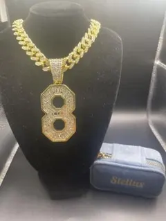 【限定】ブリンブリンネックレス マイアミキューバンチェーン 18Kコーティング