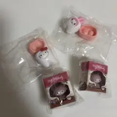 サンリオ　ハローキティ　マイメロディ　ガチャガチャ4個セット