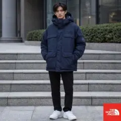 ノースフェイス　ダウンジャケット　McMURDO SERIES ネイビー　L