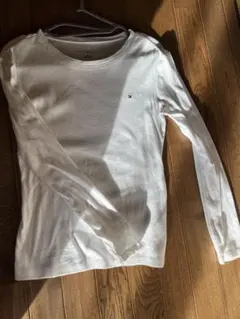 TOMMY HILFIGER 長袖Tシャツ S/P ホワイト