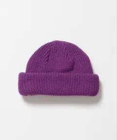 PWA WASHABLE JQ BEANIE ニット帽 パープル - メルカリ