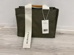 新品マルヘンジェイ MARHEN.J オリーブグリーン トートバッグ