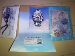 天音かなた 卒業グッズ箔押し版アクリルスタンド 認定証 フルセット 天音かなた 卒業グッズ箔押し版アクリルスタンド 認定証 フルセット