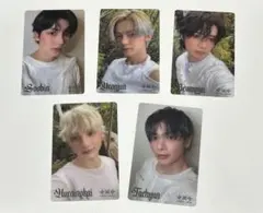 TXT Starkissed ユニバ 5形態 セット特典 トレカ