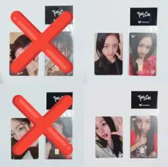 TWICE WOWPASS モモ ジヒョ ダヒョン チェヨン 特典 8枚セット