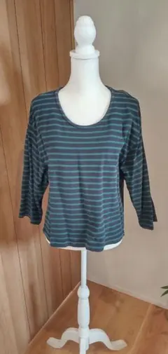 used | SM2 ボーダーカットソー