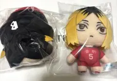 ハイキュー!! 孤爪研磨 のるキャラ セガ ぬいぐるみマスコットセット