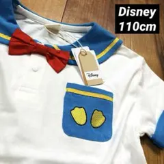 【新品】110 ディズニー ドナルド なりきり Tシャツ 女の子 男の子 半袖のサムネイル