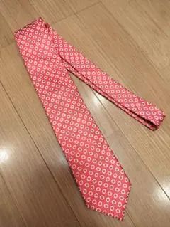 美品 Ermenegildo Zegna ネクタイ 赤 水玉のサムネイル