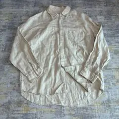 【Steven Alan】リネンシャツ/麻100%/長袖/M/オフホワイトのサムネイル