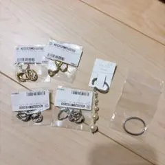 イヤーカフセット 6点 シルバー ゴールド パール