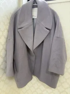 ELENDEEK ライトパープルチェスターコート 00サイズ