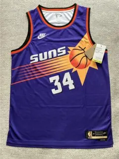 チャールズバークレー　PHOENIX SUNS BARKLEY 34 ジャージ 9539b95bddcced245c6a4793f2a283