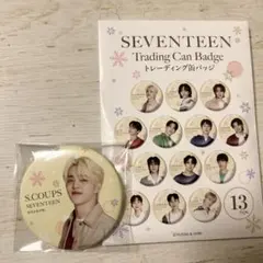 SEVENTEEN セブンイレブン 缶バッジ エスクプス S.COUPS セブチ