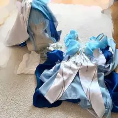 L サイズ Re: ゼロ ラム・レム 甘い天使 白パジャマ コスプレ衣装