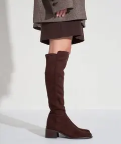 GRISE4.5cmラウンドソフトフィットニーハイ