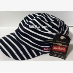 Healthknit（ヘルスニット）キャップ　ボーダーのサムネイル