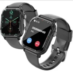 スマートウォッチBluetooth通話機能1.85インチ大画面活動量計