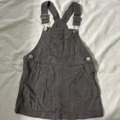 H&M ジャンバースカート グレー 2years old 女の子服