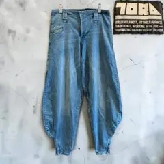 "寅壱 TORAICHI" ストレッチデニム細身 超超ロング八分 ニッカW82のサムネイル