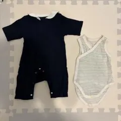 ベビー ロンパース / UNIQLO肌着 2点セットのサムネイル