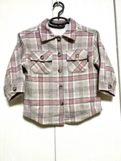 チェック柄 ジャケット　110サイズ