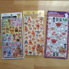 正規品　ボンボンドロップシール プリンセス クラシックなどディズニー第2弾