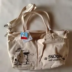 スヌーピー　トートバッグ　プライズ品