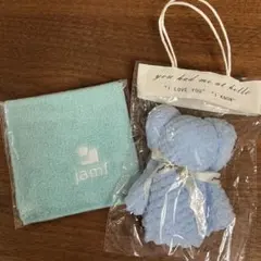 今治タオル　水色 タオルハンカチ セット