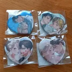 黒弁護士の痴情 世界でいちばん重い純愛　DMM　スクラッチ　ハート缶バッジ