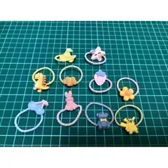 F8053 こども ヘアゴム 子供用 髪ゴム 可愛い　髪飾り 小さい　10個