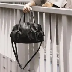 McGREGOR MODERNレザレッドハンドルバッグ