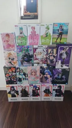 【6月新作入】アニメキャラクターフィギュアセット20体