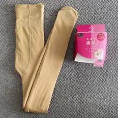 チュチュアンナ フェイクタイツ 裏起毛200デニール ライトベージュ