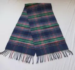 ユナイテッドカラーズオブベネトン　チェックマフラー　30x142cm