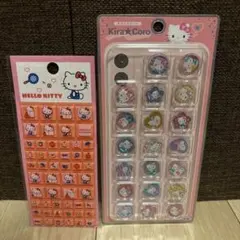 【正規品】ハローキティ おはじきシール サンリオ カミオジャパン ブロックシールのサムネイル