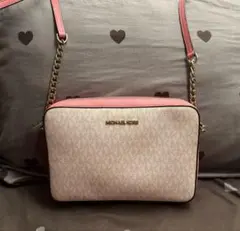 MICHAEL KORS ショルダーバッグ ピンク ベージュのサムネイル