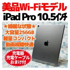 美品 iPad Pro 10.5インチ 本体 256GB グレイWiFiモデル