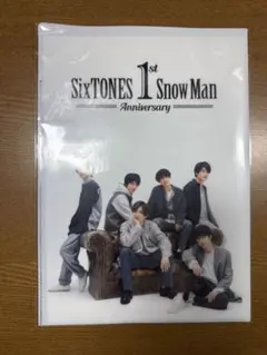 SixTONES 1st SnowMan Anniversary クリアファイル
