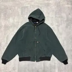 90s Dickies ダック　アクティブジャケット　パーカー　モスグリーン